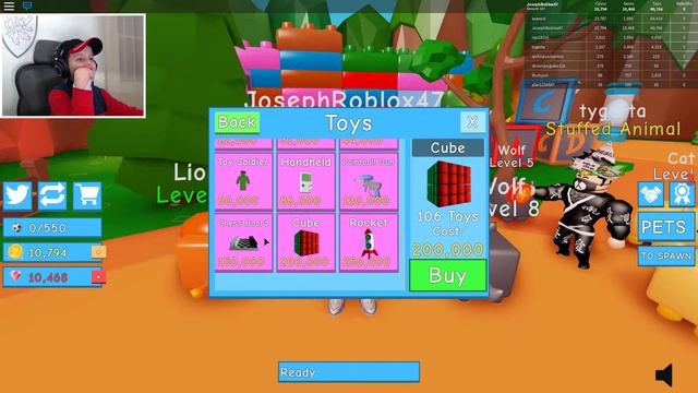 *NEW GAME* + NEW ADMIN CODES | Toy Simulator Roblox! смотреть онлайн