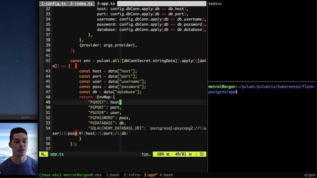 Getting started with Kubernetes: Using TypeScript to deploy a Python Flask app + PostgreSQL смотреть онлайн