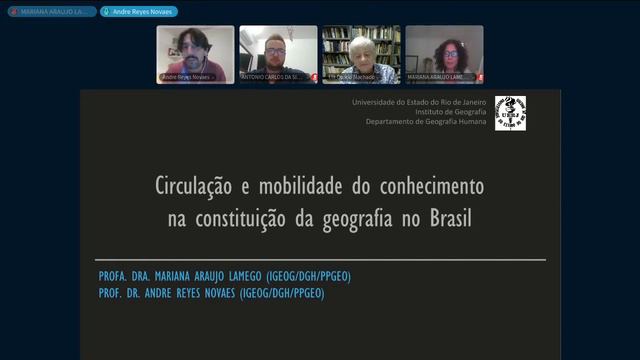 Circulação e Mobilidade do conhecimento na constituição da Geografia do Brasil смотреть онлайн
