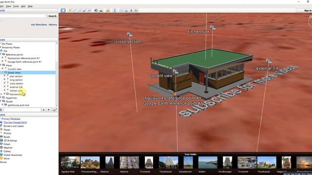 Navisworks To Google Earth смотреть онлайн