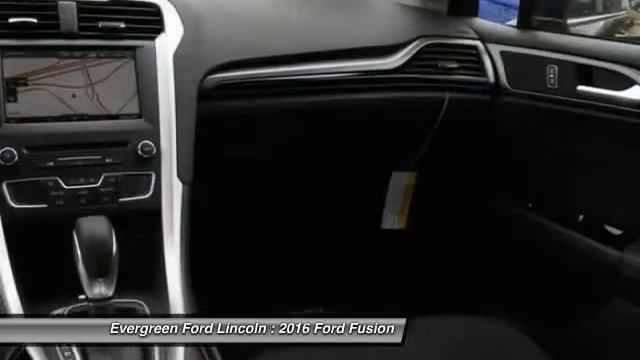 2016 Ford Fusion Issaquah WA 16-0501 смотреть онлайн