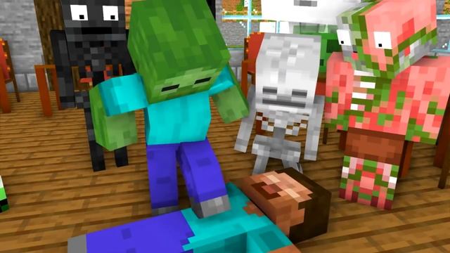 Monster School : All Episodes ! ( Season 4-7 ) - full Minecraft Animation смотреть онлайн