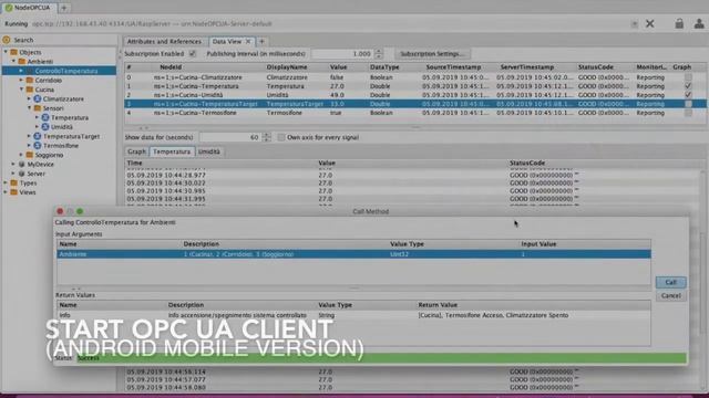 An automatic system to control temperature, monitored by OPC UA смотреть онлайн