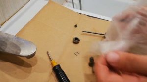 Ремонт смесителя. Переключатель кран-душ