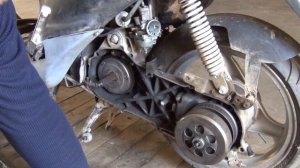 Китайский скутер Stels Skif 50.Ремонт скутера.