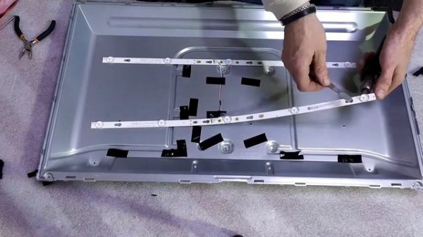 Обзор и ремонт телевизора xiaomi mi L32M5-5ARU есть звук, но нет изображения