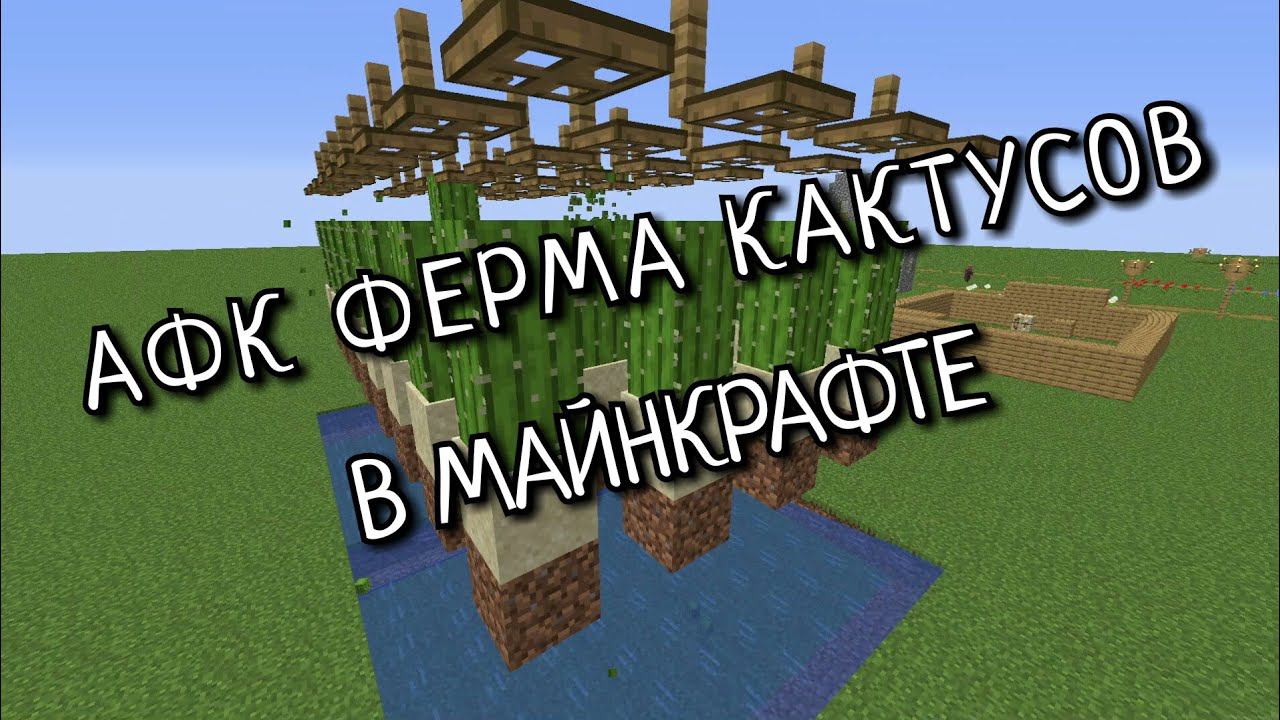 АФК ФЕРМА КАКТУСОВ В МАЙНКРАФТЕ смотреть онлайн