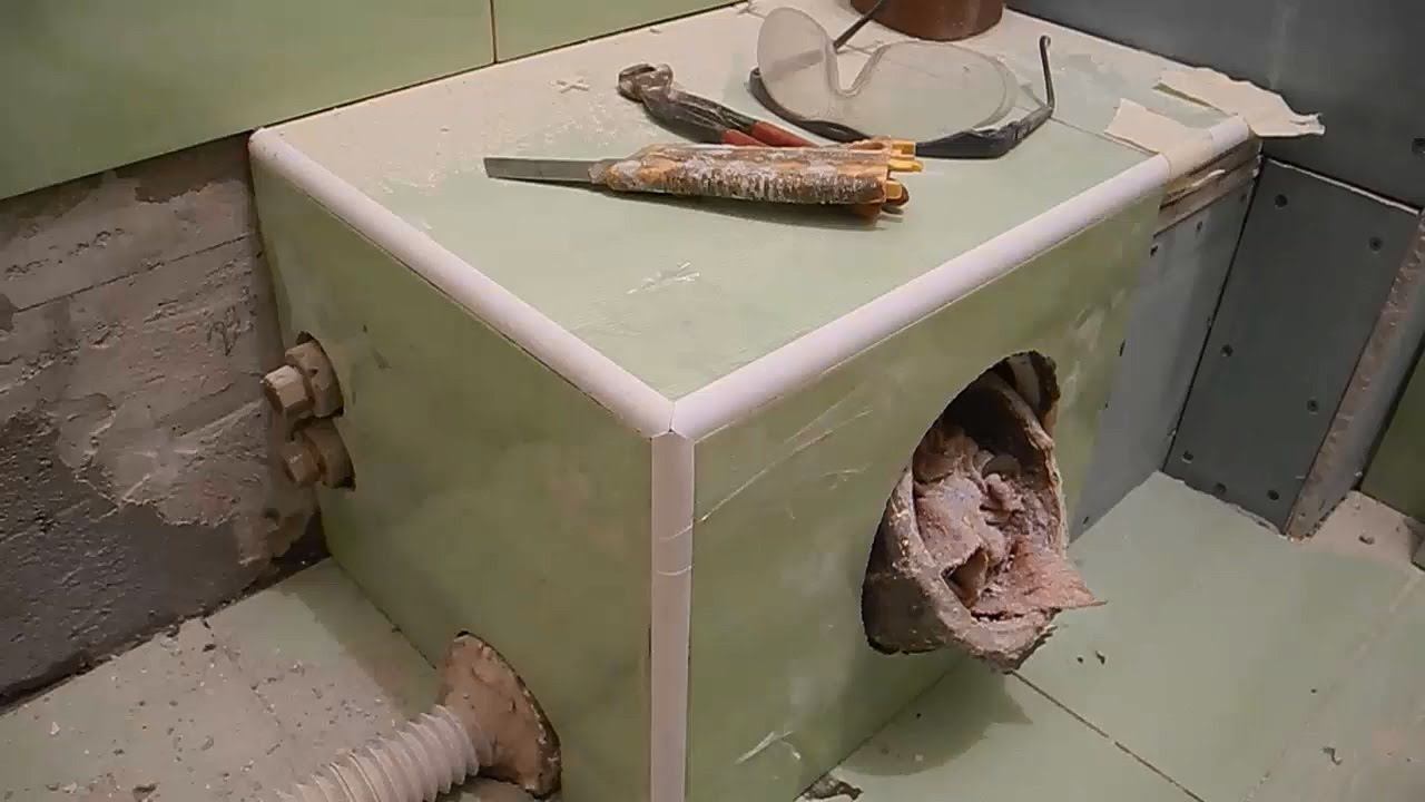 Укладка плитки на заваленные стены до 10 см. ч.6 смотреть онлайн