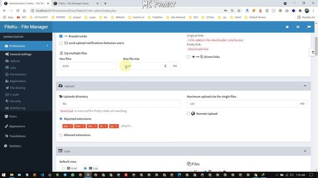 Source Code Web File Sharing Multi User, Custom & File Management смотреть онлайн