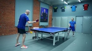 Игра против шипов в настольном теннисе. Практика