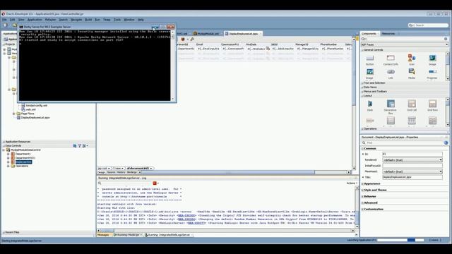 Oracle ADF Part 9- Creating Web Page From Datacontrol смотреть онлайн