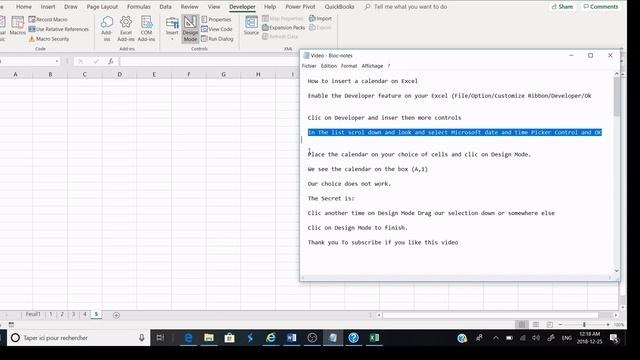 Create Calendar in Excel 2016 without coding? смотреть онлайн