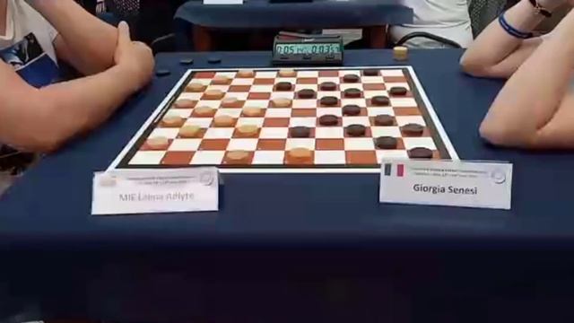 Adlyte - Senesi. European Draughts Team Championship 2023 (blitz) смотреть онлайн