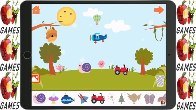 Feed The Animals App - Kids Learn Wild Animals - Educational Game for Kids смотреть онлайн