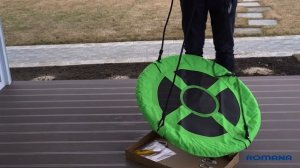 ROMANA Качели гнездо. Сборка