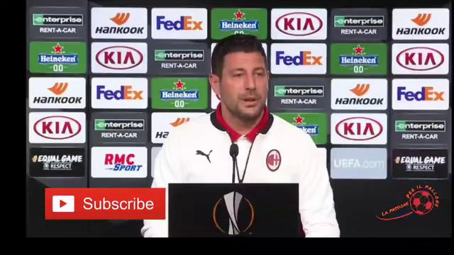 Lilla Vs Milan :pre Partita Conferenza Stampa Di Ismaël Bennacer E Daniele Bonera