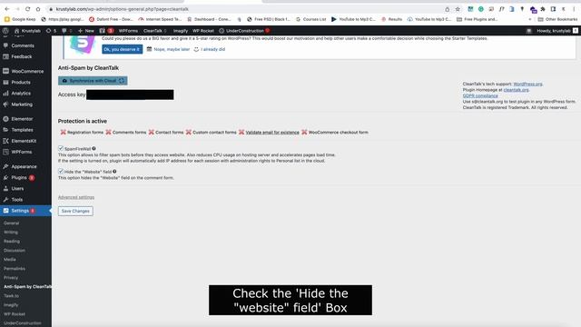 Install and Setup antispam by CleanTalk on a WordPress Website смотреть онлайн