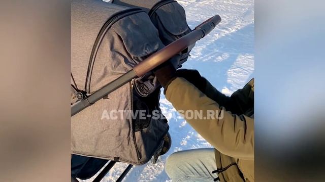 Обзор прогулочной коляски для двойни BG T1 MODEL Q DUO смотреть онлайн