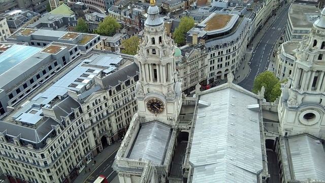 St Paul's Cathedral views from DOME, London смотреть онлайн