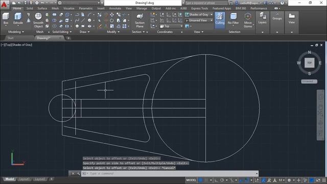 AutoCAD 2016 3D - Exercise 46 смотреть онлайн