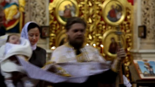 Крестины в Выдубицком монастыре .Киев смотреть онлайн