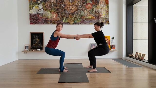 Парная йога. Александра Грачева смотреть онлайн