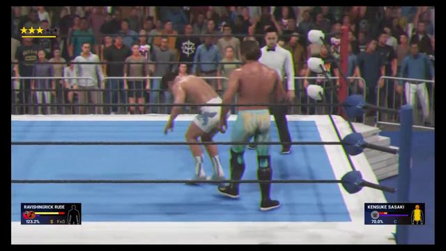 2K Rick Rude vs Kensuke Sasaki G1 Climax NWA World title tournament Semi finals NJPW смотреть онлайн