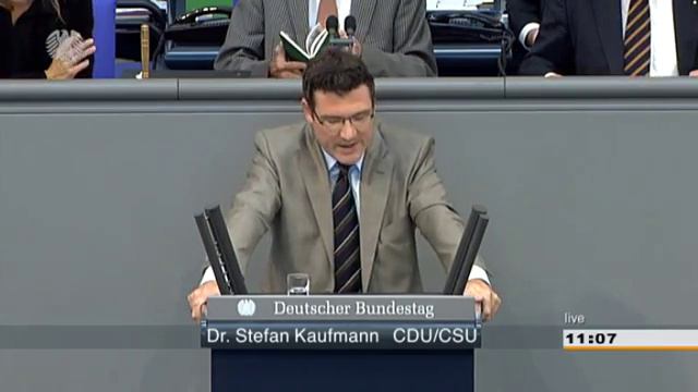 Stefan Kaufmann CDU/CSU | Plenarrede zur Studienfinanzierung und Hochschulzulassung | 23.09.2011 смотреть онлайн