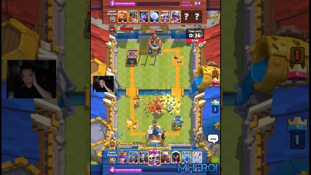 Best golem Deck ? Golem Night Witch Archer Queen ? Bmastar Clash Royale смотреть онлайн