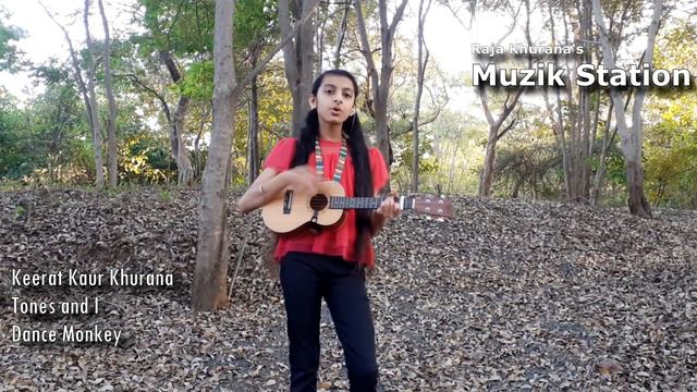 Tones and I - Dance Monkey | Cover - Keerat Kaur Khurana | Ukulele Version смотреть онлайн