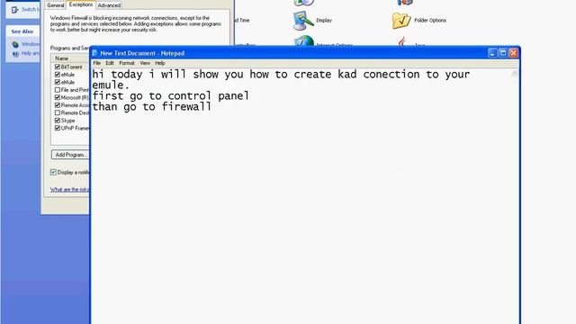 make emule kad conection смотреть онлайн