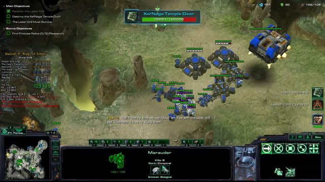 Starcraft 2: Wings of Liberty Brutal speedrun 1:54:43 IGT (2:06:00 RTA) смотреть онлайн