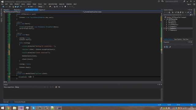 C# HTTP Server Tutorial (1/3) смотреть онлайн