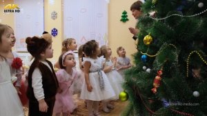 Новогодний утренник в детском саду. Детская видеосъемка СПб