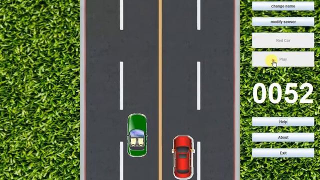Car Game (Java) смотреть онлайн