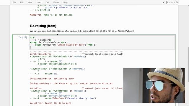 Python tricks: All there is to know about Exceptions смотреть онлайн