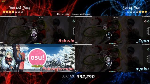 osu!india Freeemod 2v2 Grand Finals : Tom and Jerry vs Sinking Down смотреть онлайн