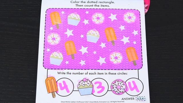 Coloring Gabby's Dollhouse Magic Ink Coloring Book | Imagine Ink Marker смотреть онлайн