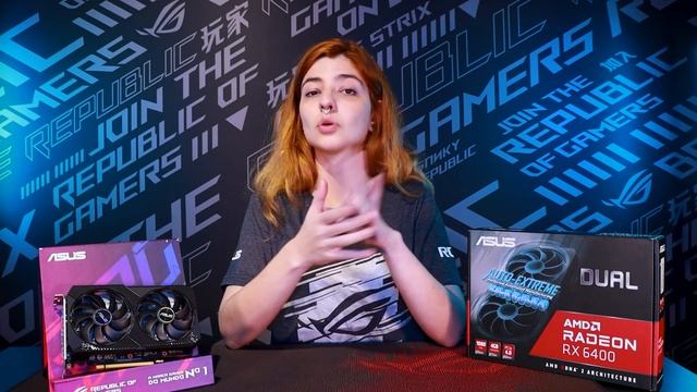 A mais nova queridinha AMD - ASUS Dual Radeon™ RX 6400 смотреть онлайн