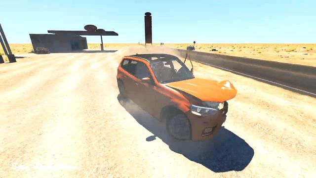 Extreme Crashes #16 - BeamNG Drive смотреть онлайн
