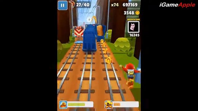 Subway Surfers SYDNEY iPad Gameplay HD #4 смотреть онлайн
