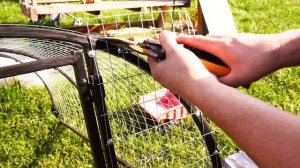 Переносной теплый цыплятник за 1 день своими руками.