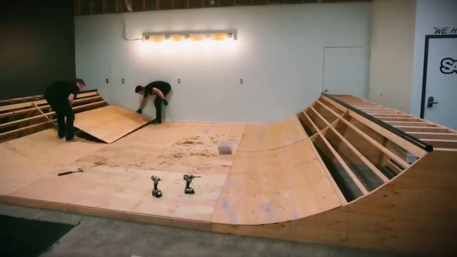 Building a Mini Ramp In 5 Minutes. смотреть онлайн