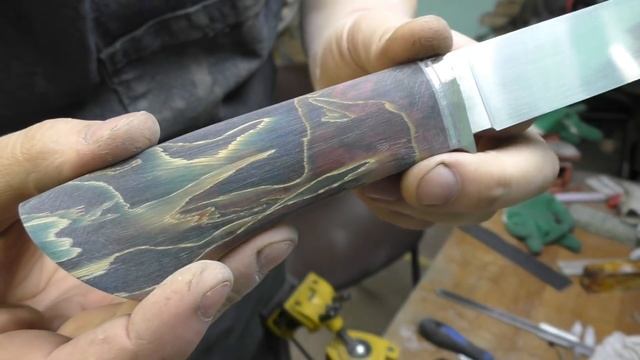 Рукоять ножа из листьев КУКУРУЗЫ , что получится? смотреть онлайн