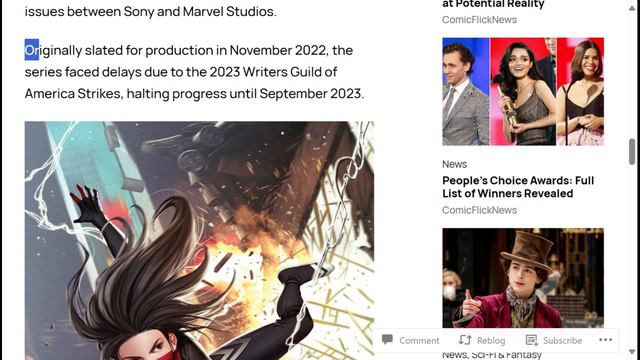 Revamped Silk Live Action Show Tailored For A Male Audience - Writers Axed! смотреть онлайн