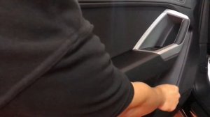 Audi Q3 door handle removal
