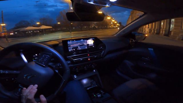 New CITROEN C4 X (2024) At Night - Beautiful LED Lights, AMBIENT Lights & Night POV (e-C4 X)