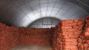 Быстровозводимое овощехранилище фирмы ЯНА