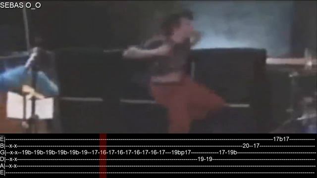 RHCP - Don't Forget Me Solos Live AOL Sessions 2002 - John Frusciante - TABS смотреть онлайн