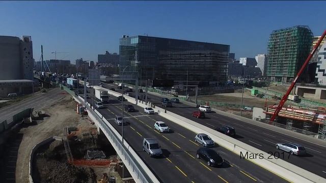 Restructuration de l'échangeur d'Ivry sur Seine смотреть онлайн